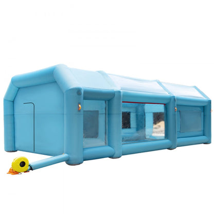 CQZP-4985 - 28x15ft Inflatable Spray Booth with Filtration System