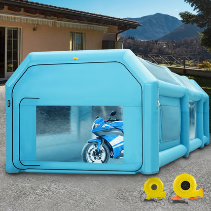 CQZP-4922 - Durable Inflatable Paint Booth with Filtration System