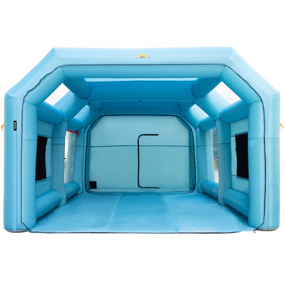 CQZP-4345 - 26x13x10ft Durable Inflatable Spray Booth with Filtration System