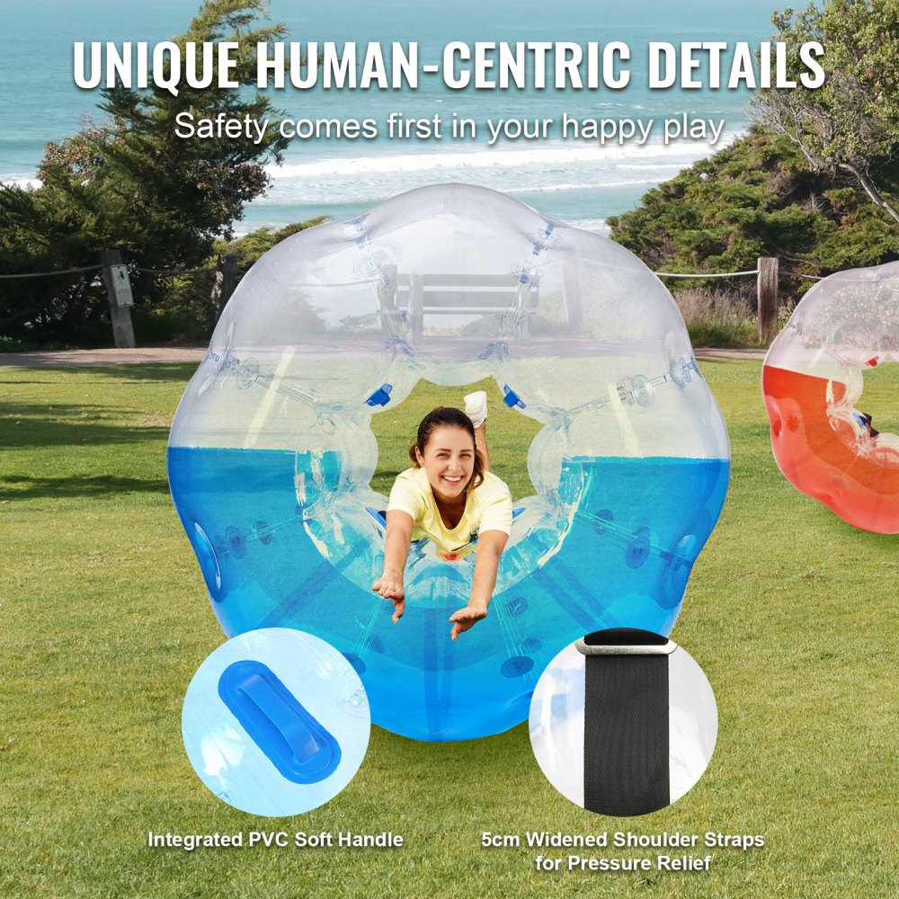 HCPPQ-010 - 5FT Colorful Inflatable Bumper Balls for Outdoor Fun