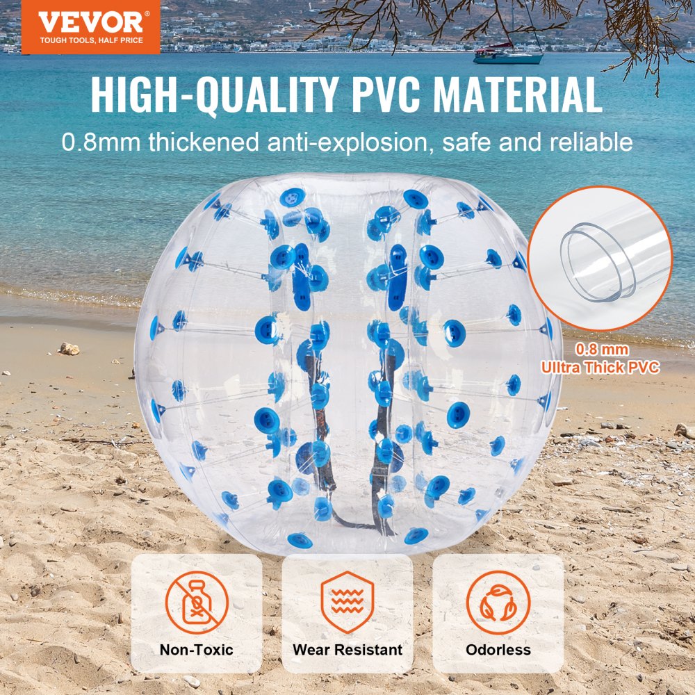 HCPPQ-012 - 5FT Durable PVC Inflatable Bumper Ball for Fun Activities