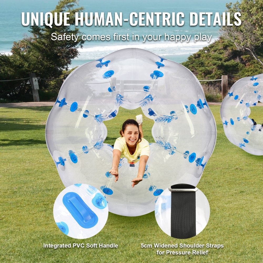 HCPPQ-012 - 5FT Durable PVC Inflatable Bumper Ball for Fun Activities