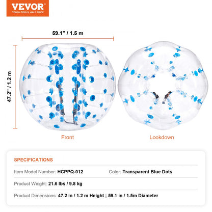 HCPPQ-012 - 5FT Durable PVC Inflatable Bumper Ball for Fun Activities