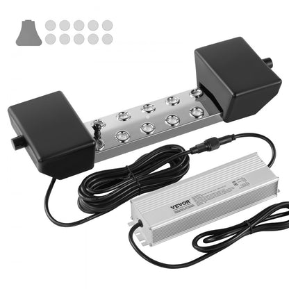 NS-10T-M - 10 Head Ultrasonic Mist Maker, 7000mL/h Output, IP67 Waterproof