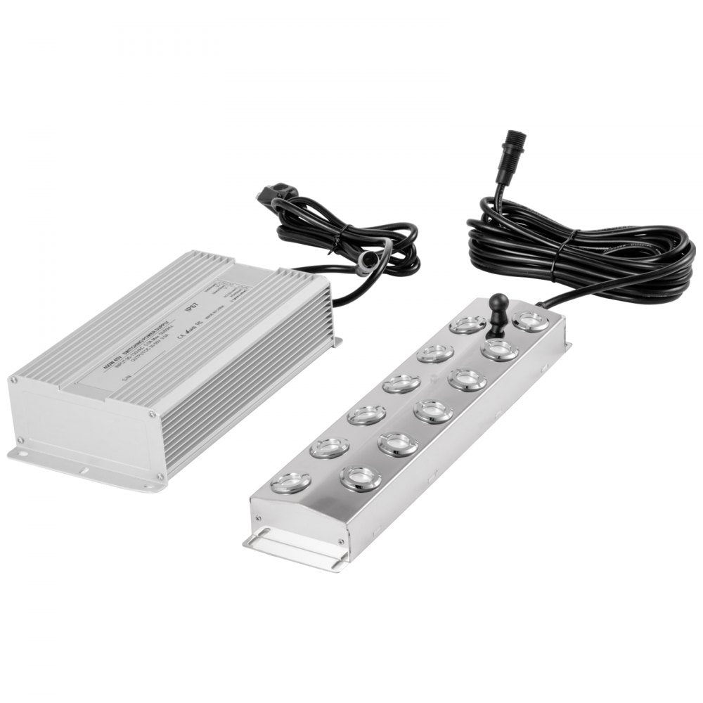 Air-cooled - 12-Head Ultrasonic Stainless Steel Mist Maker for Humidity Control