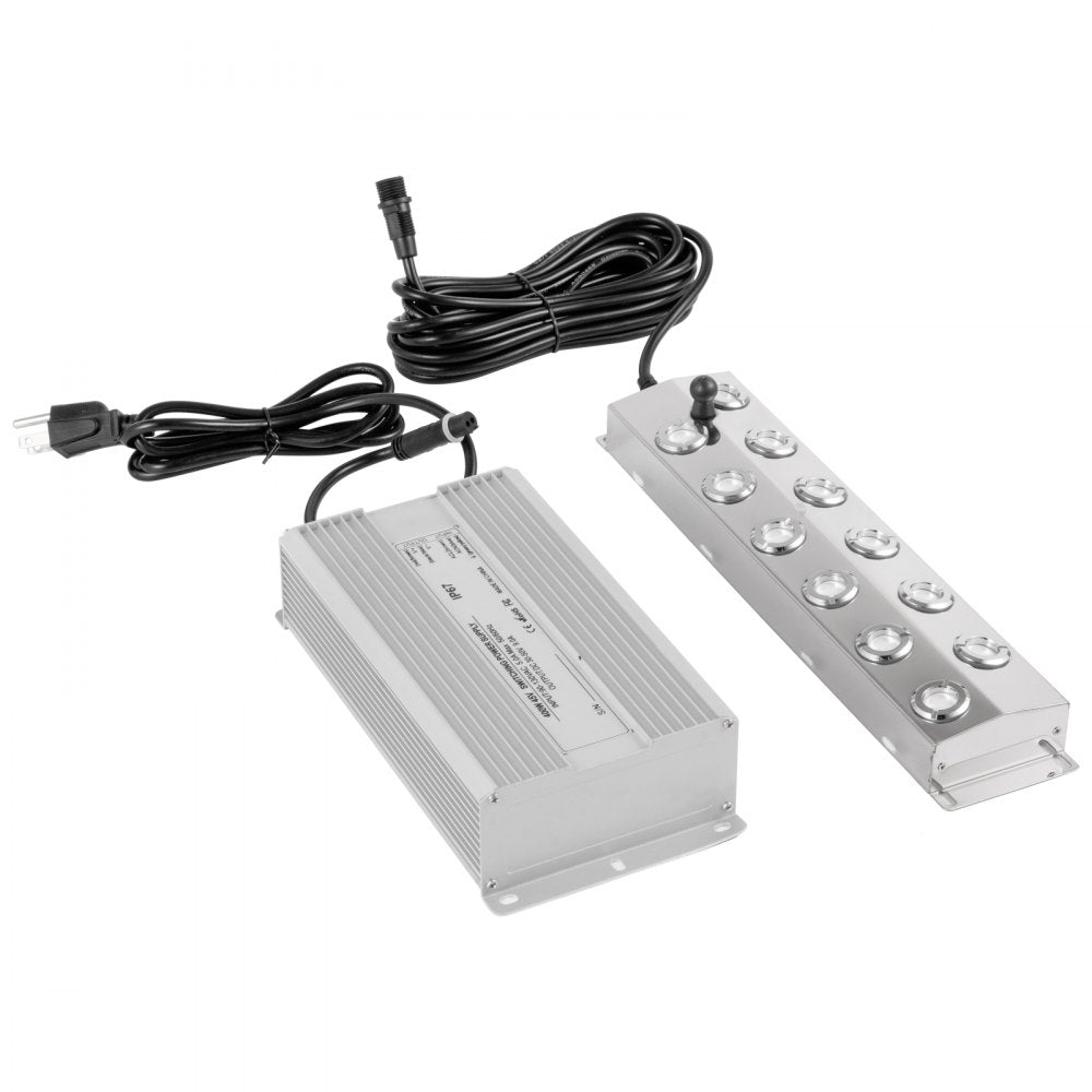 Air-cooled - 12-Head Ultrasonic Stainless Steel Mist Maker for Humidity Control