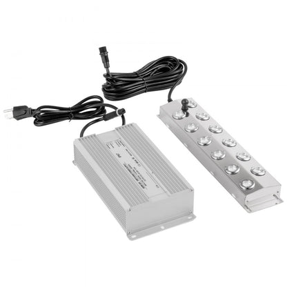 Air-cooled - 12-Head Ultrasonic Stainless Steel Mist Maker for Humidity Control