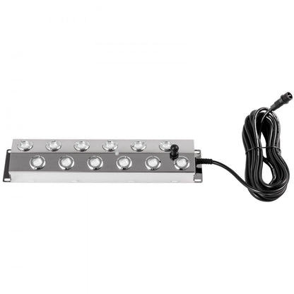 Air-cooled - 12-Head Ultrasonic Stainless Steel Mist Maker for Humidity Control