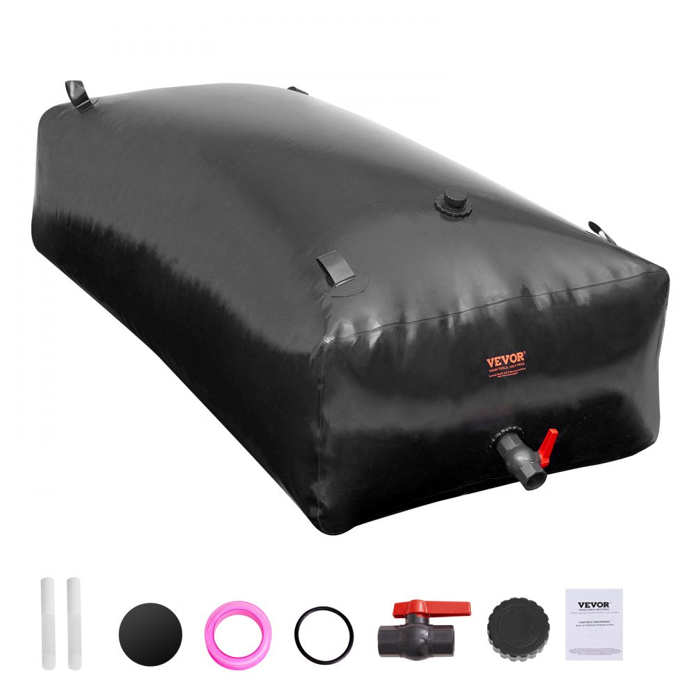BY-H1000L - 264 Gallon Collapsible PVC Water Bladder for Outdoor & Hom ...