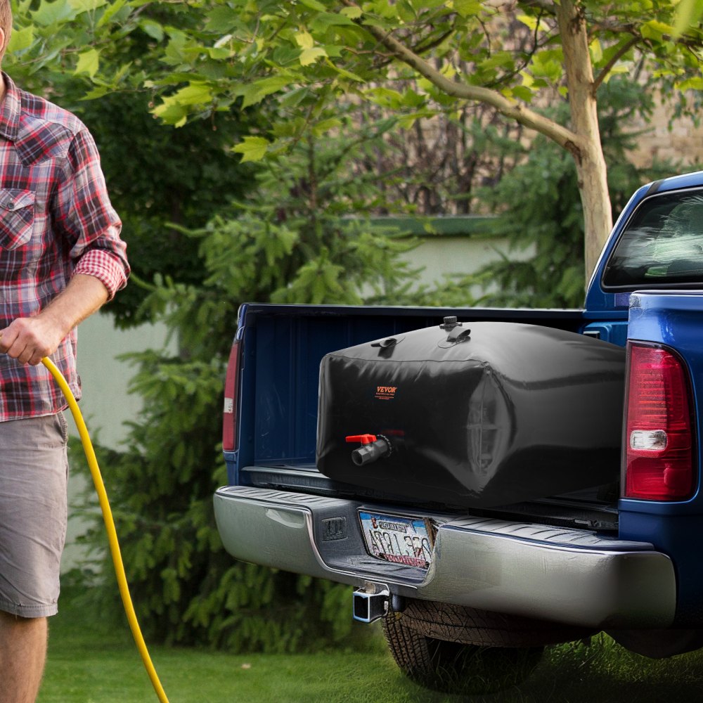 BY-H330L - 87.17 Gal Collapsible PVC Water Tank for Outdoor & Home Use