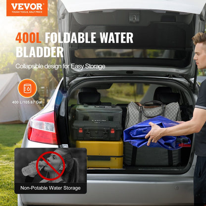 BY-L400L - Durable 400L PVC Water Storage Bladder for Emergencies