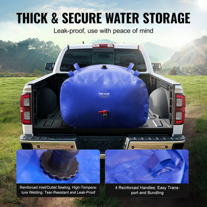 BY-L400L - Durable 400L PVC Water Storage Bladder for Emergencies