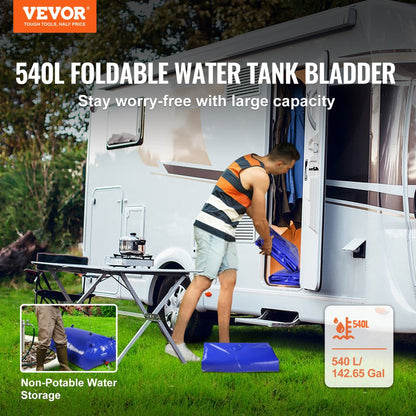 BY-L540L - 540L Emergency Water Storage Bladder, Durable 1000D PVC