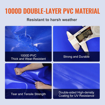 BY-L540L - 540L Emergency Water Storage Bladder, Durable 1000D PVC