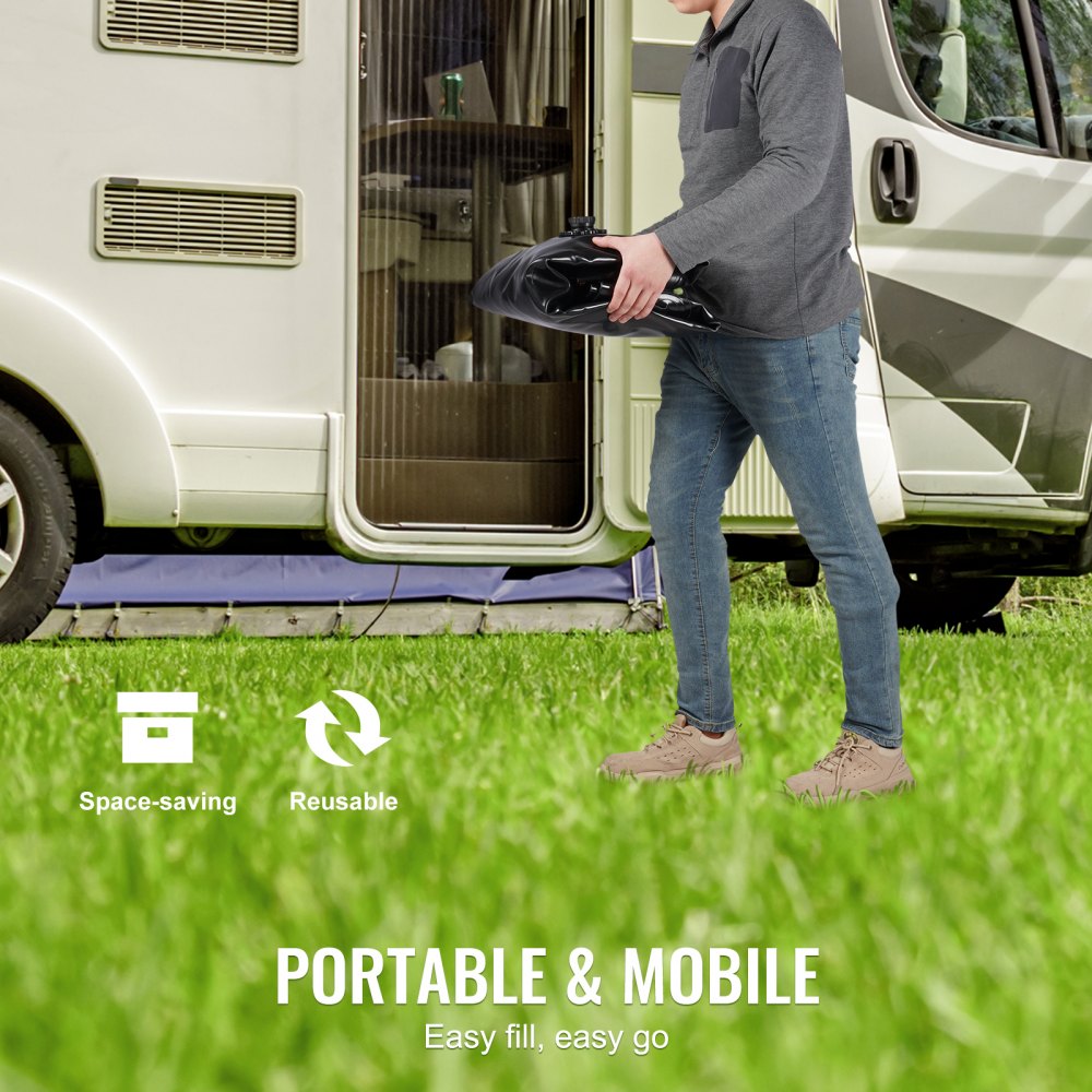 WT-0240 - 143-Gallon PVC Water Bladder for Portable Outdoor Storage