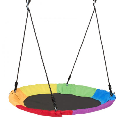 YXS-BF01 - 40" Saucer Swing for Multiple Kids, 750 lbs Capacity