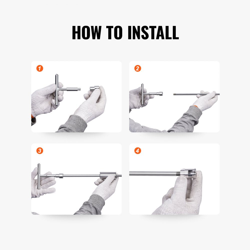 010210120298 - Stainless Steel Dent Puller Kit for Paintless Repair