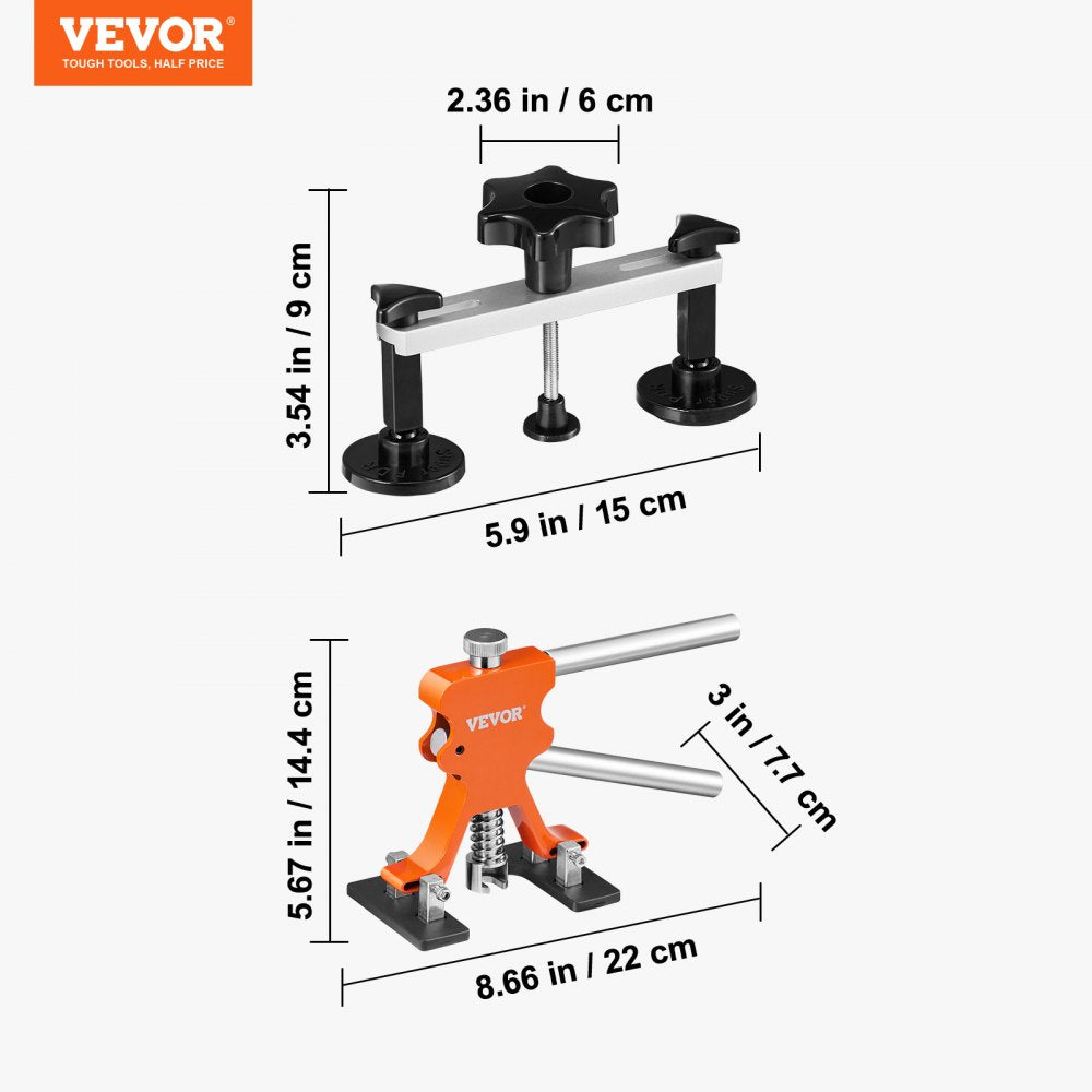 010252358533 - VEVOR Paintless Dent Repair Kit for All Dents and Hail Damage