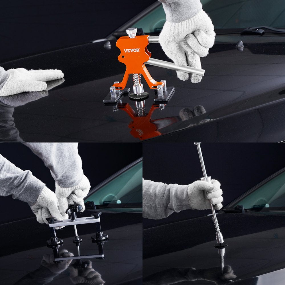 010929377183 - 69-Piece Lightweight Dent Repair Kit for Cars and Appliances