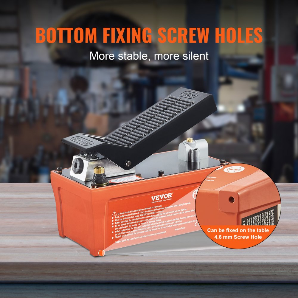 NAP002 - Compact 10,000 PSI Air Hydraulic Pump for Industrial Use