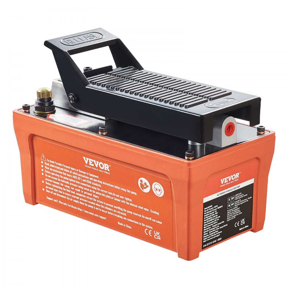 NAP002 - Compact 10,000 PSI Air Hydraulic Pump for Industrial Use