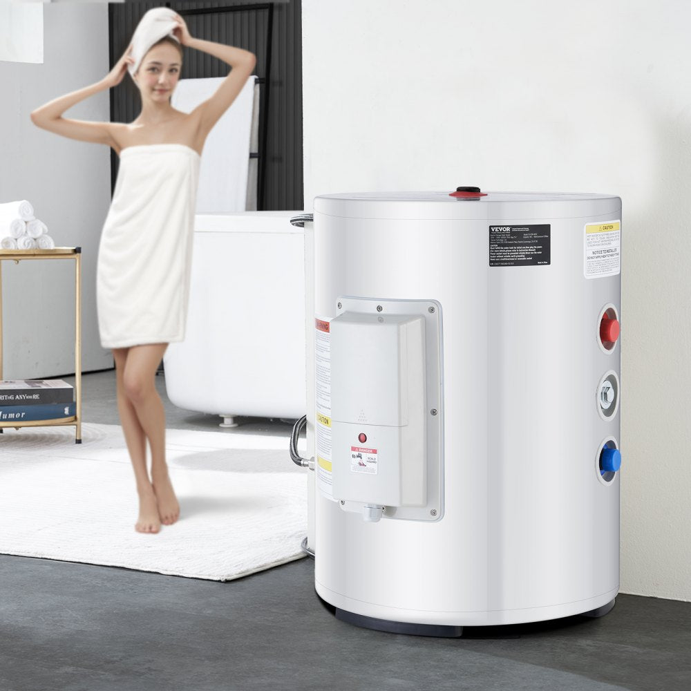 FJI-POR-40S2 - 10-Gallon Electric Water Heater with LED Display & 1600W Power