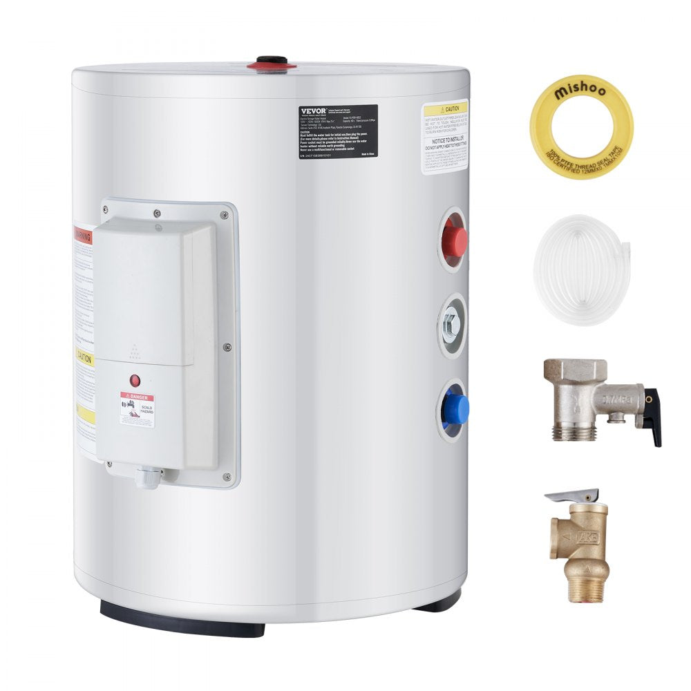 FJI-POR-40S2 - 10-Gallon Electric Water Heater with LED Display & 1600W Power