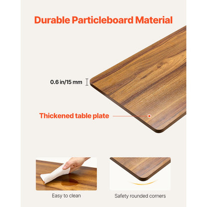 ZW-CBZ-01 - Versatile Adjustable Overbed Table for Dining & Work