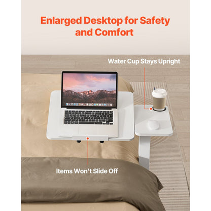 GT-SR65-B5 - Adjustable Multi-Functional Overbed Table for Dining or Work