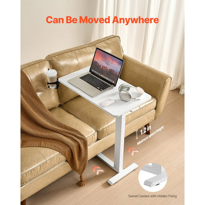 GT-SR65-B6 - Versatile Adjustable Overbed Table for Dining & Work