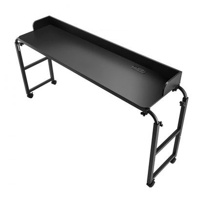 GT-JS-0005-US - Adjustable Overbed Table with Power Strip, 35-40" Height