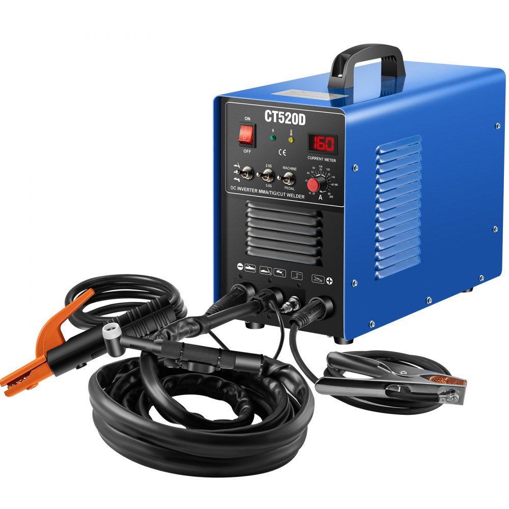 CT-520D - 3-in-1 Inverter Welder for Cutting, TIG, and MMA
