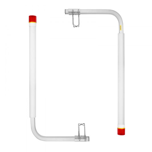 XSJ23-F02 - 46" Solar-Powered LED Guide Poles for Trailer Safety