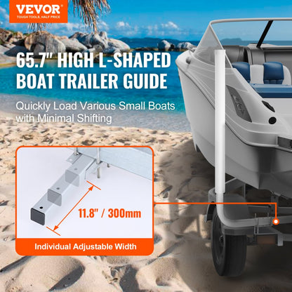 XSJ23-F05 - Adjustable Marine Trailer Guides for Easy Boat Loading