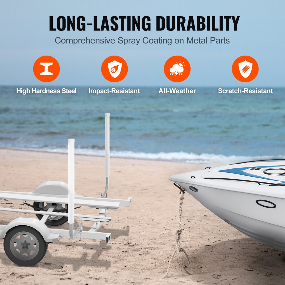 XSJ23-F05 - Adjustable Marine Trailer Guides for Easy Boat Loading