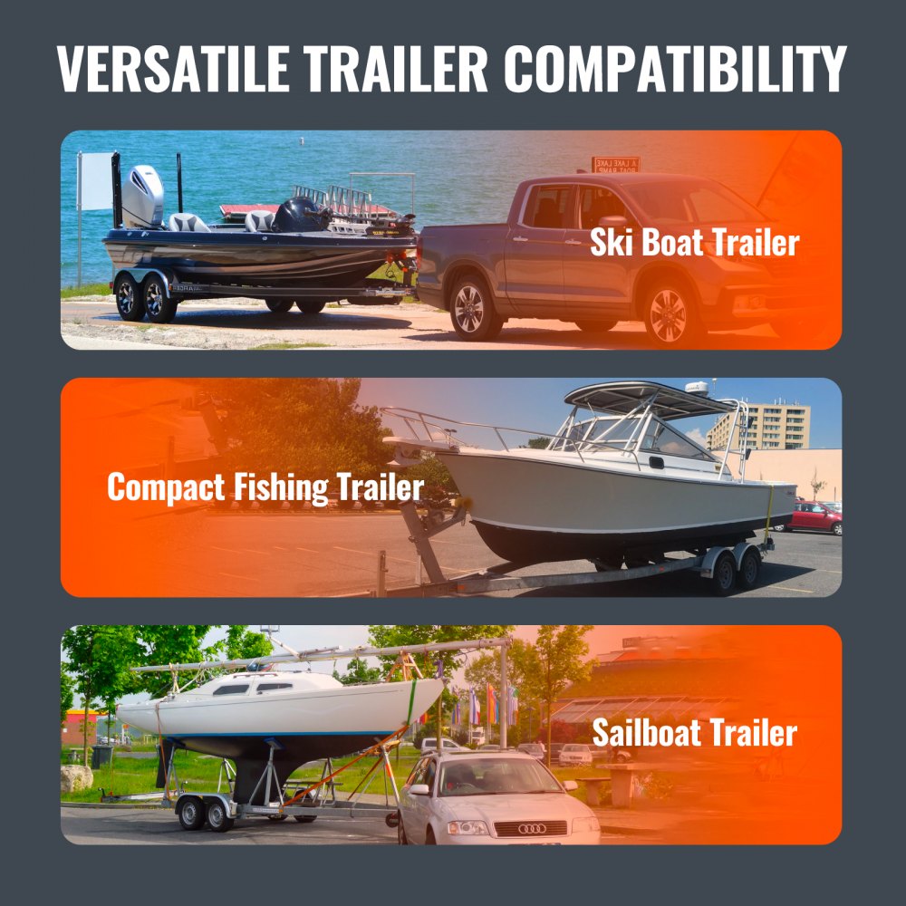XSJ23-F05 - Adjustable Marine Trailer Guides for Easy Boat Loading