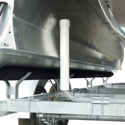 22" Boat Guide-on - Heavy-Duty Steel Trailer Guide for Safe Boat Loading