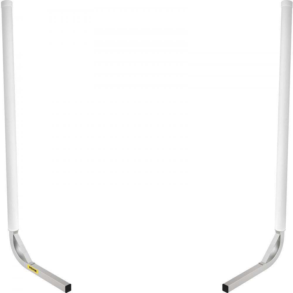 60" Boat Guide-on - Heavy-Duty Steel Trailer Guide with Adjustable Width & PVC Tubes