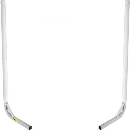 60" Boat Guide-on - Heavy-Duty Steel Trailer Guide with Adjustable Width & PVC Tubes