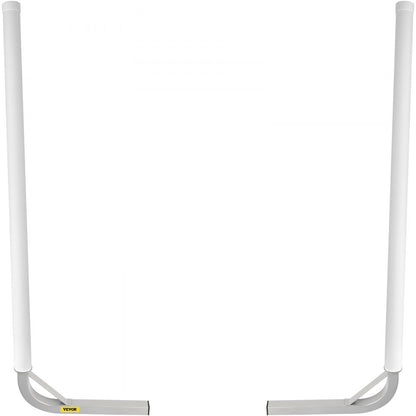 60" Boat Guide-on - Heavy-Duty Steel Trailer Guide with Adjustable Width & PVC Tubes