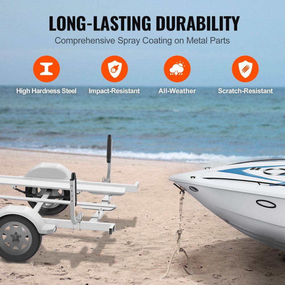 XSJ23-F06 - 20.5” Adjustable Marine Trailer Guides for Easy Boat Loading