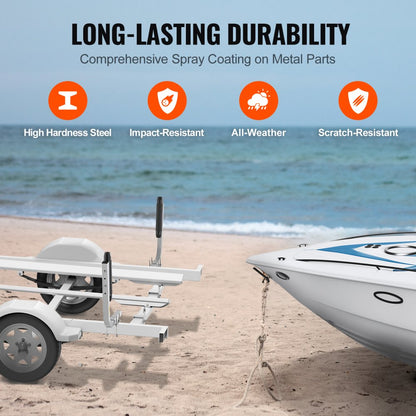 XSJ23-F06 - 20.5” Adjustable Marine Trailer Guides for Easy Boat Loading