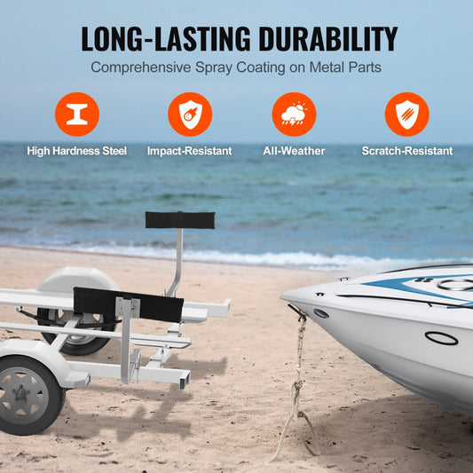 XSJ23-F07 - 27.6" Adjustable Marine Trailer Assistant for Effortless Boat Loading