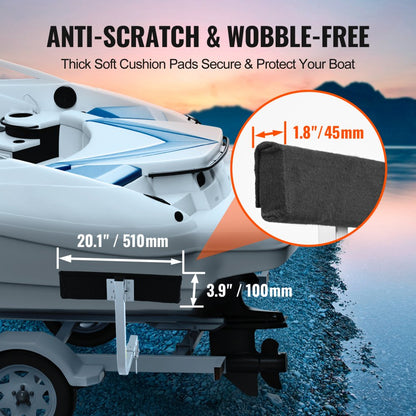 XSJ23-F07 - 27.6" Adjustable Marine Trailer Assistant for Effortless Boat Loading