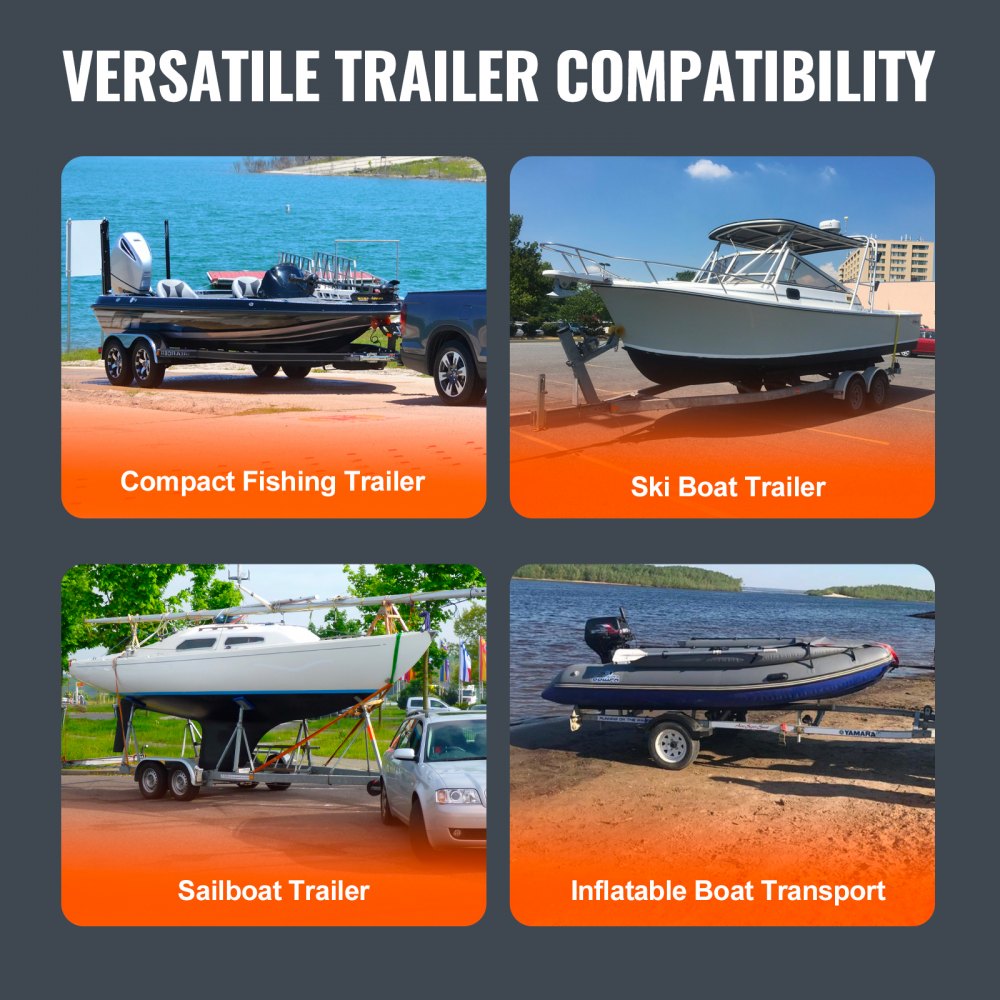 XSJ23-F07 - 27.6" Adjustable Marine Trailer Assistant for Effortless Boat Loading