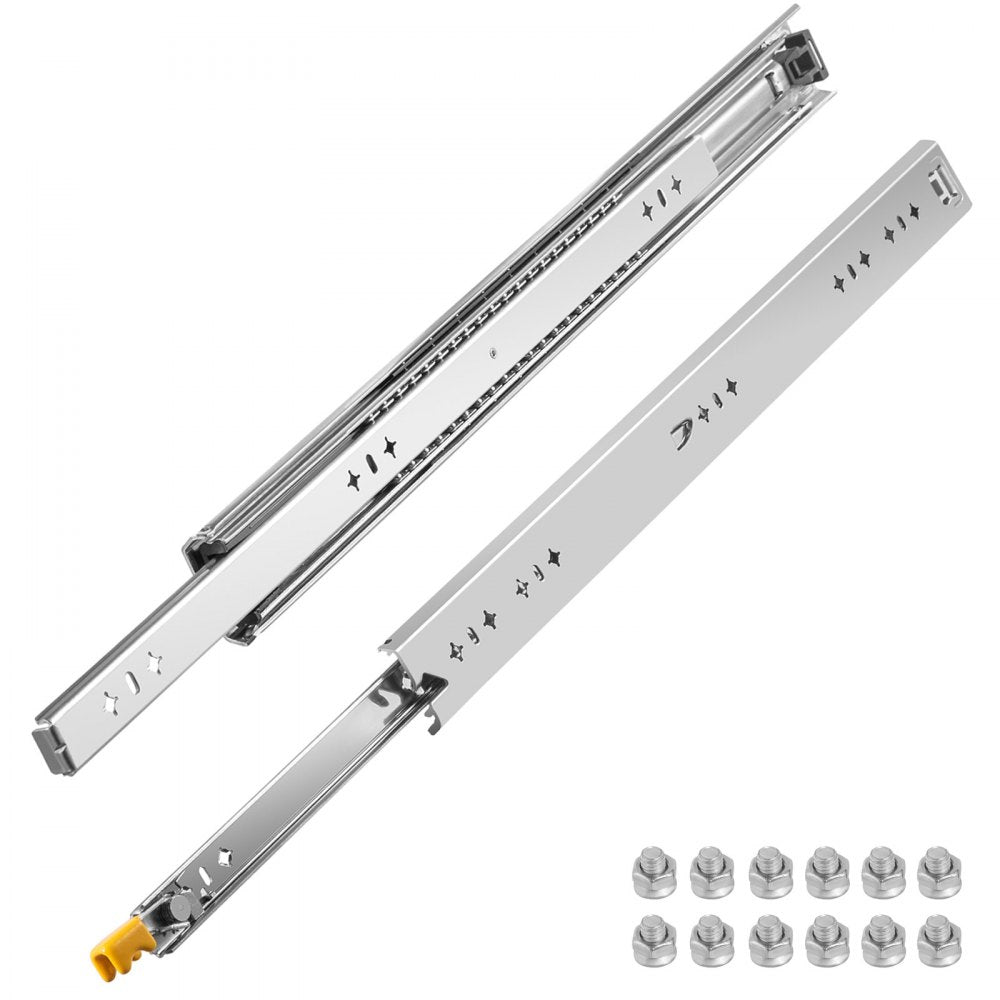 010890508189 - 30" Heavy Duty Cold-Rolled Steel Drawer Slides, 250LBS Capacity