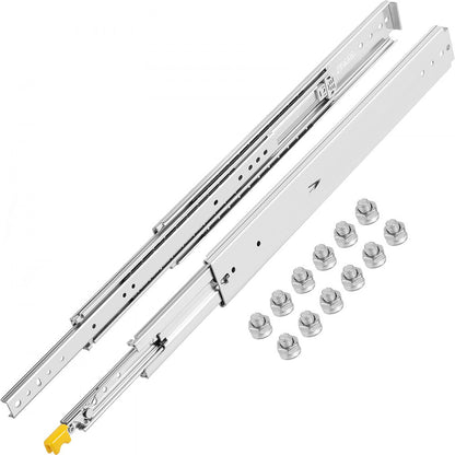 010179429694 - 36" Heavy-Duty Drawer Slides, 500 lbs Capacity