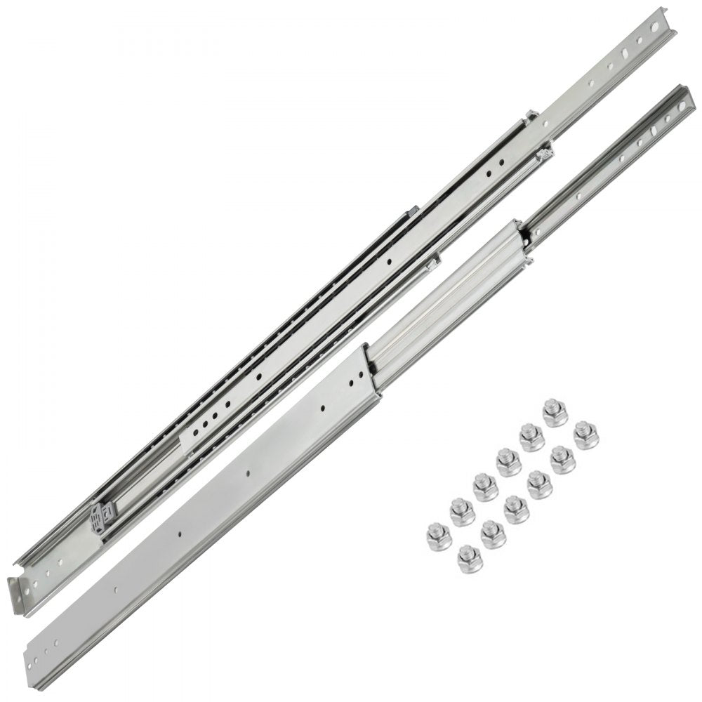 VV-CTDG-500B WS 22YC - Heavy-Duty Cold-Rolled Steel Drawer Slides, 22" Length