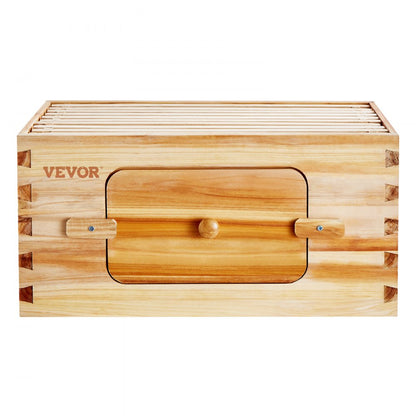 FX2 - Complete Cedar Bee Hive Starter Kit with Transparent Windows and 30 Frames