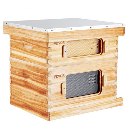 FX1+1 - 20-Frame Cedar Bee Hive Kit with Acrylic Viewing Windows